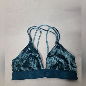 PINK Victorias secret velvour Unlined bra size medium